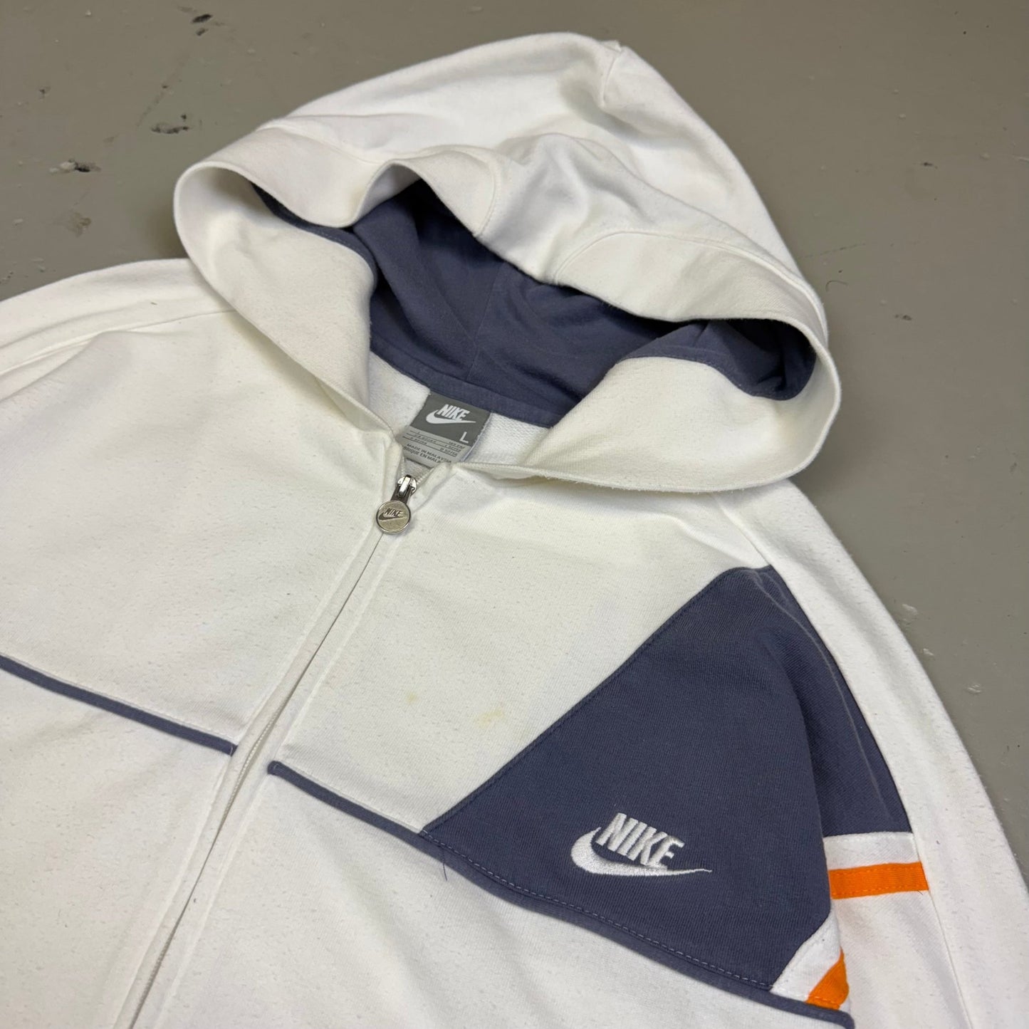 2000’s Nike Zip Hoodie *rare (L) - Lennys Vintage