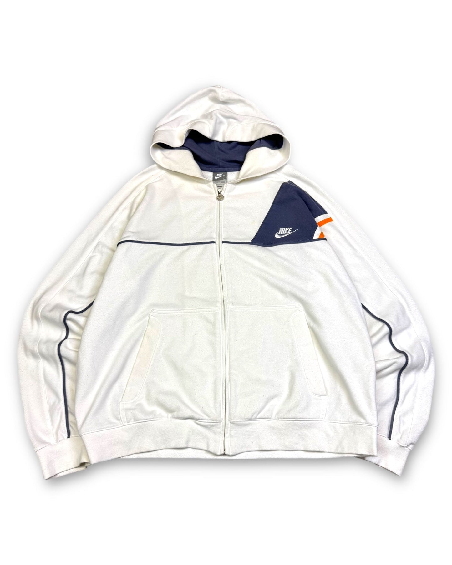 2000’s Nike Zip Hoodie *rare (L) - Lennys Vintage