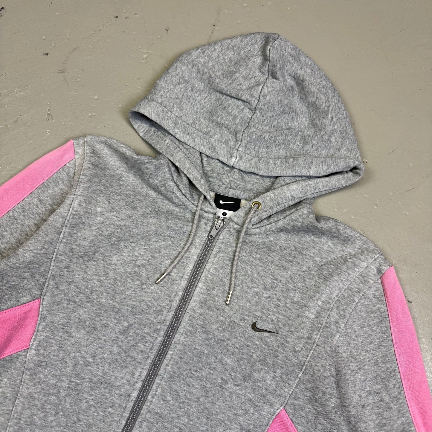 2000‘s Nike Zip Hoodie Women‘s (L) - Lennys Vintage