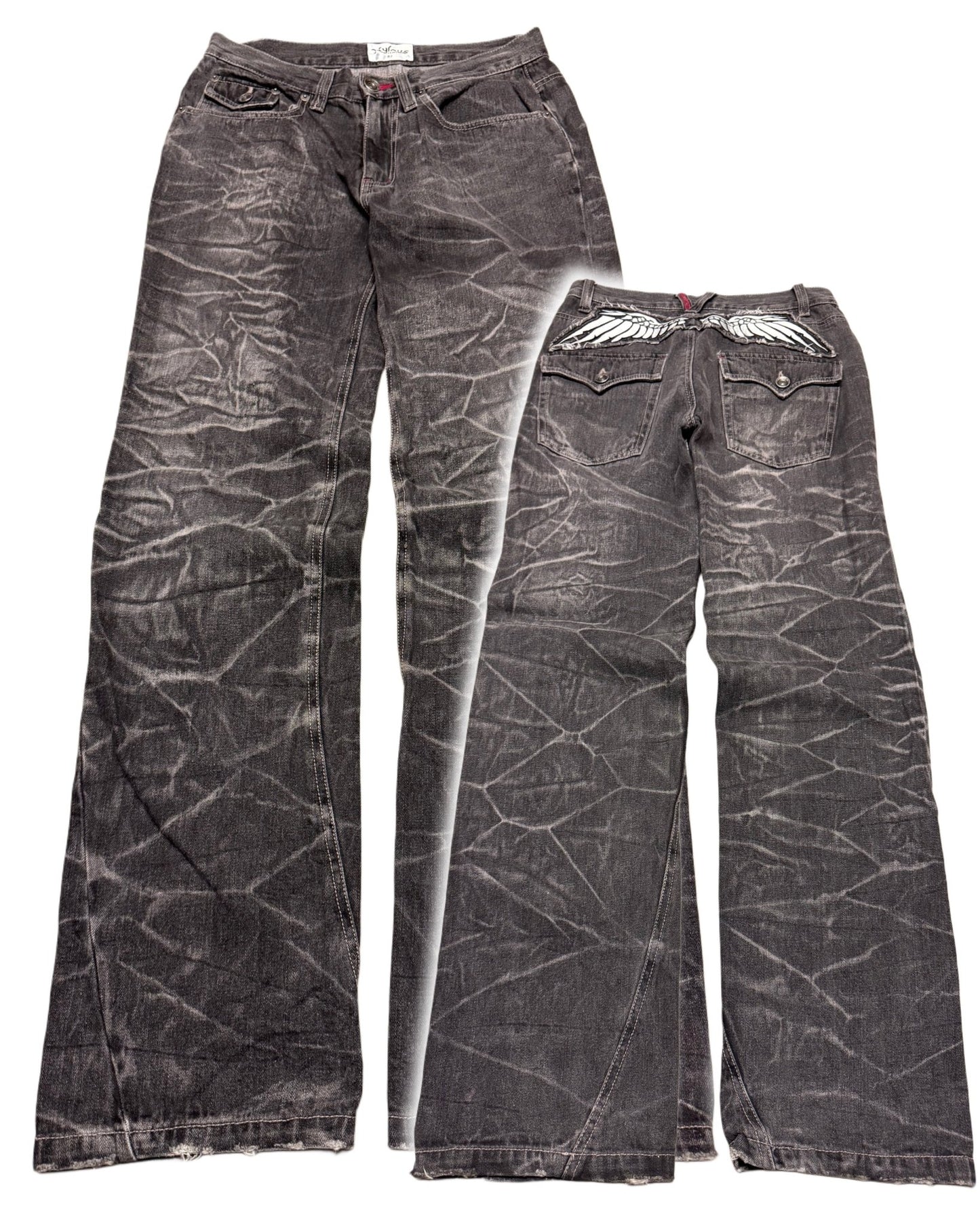 2000‘s Nylaus Baggy Jeans *rare 30x33 - Lennys Vintage