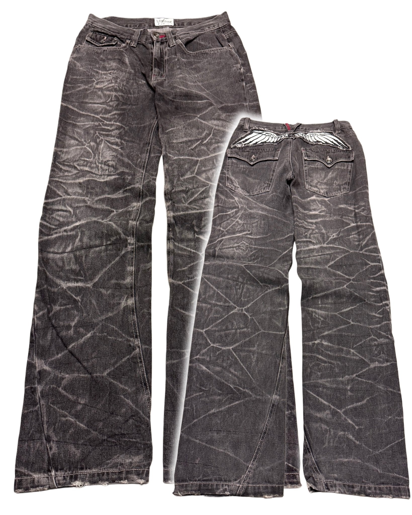 2000‘s Nylaus Baggy Jeans *rare 30x33 - Lennys Vintage