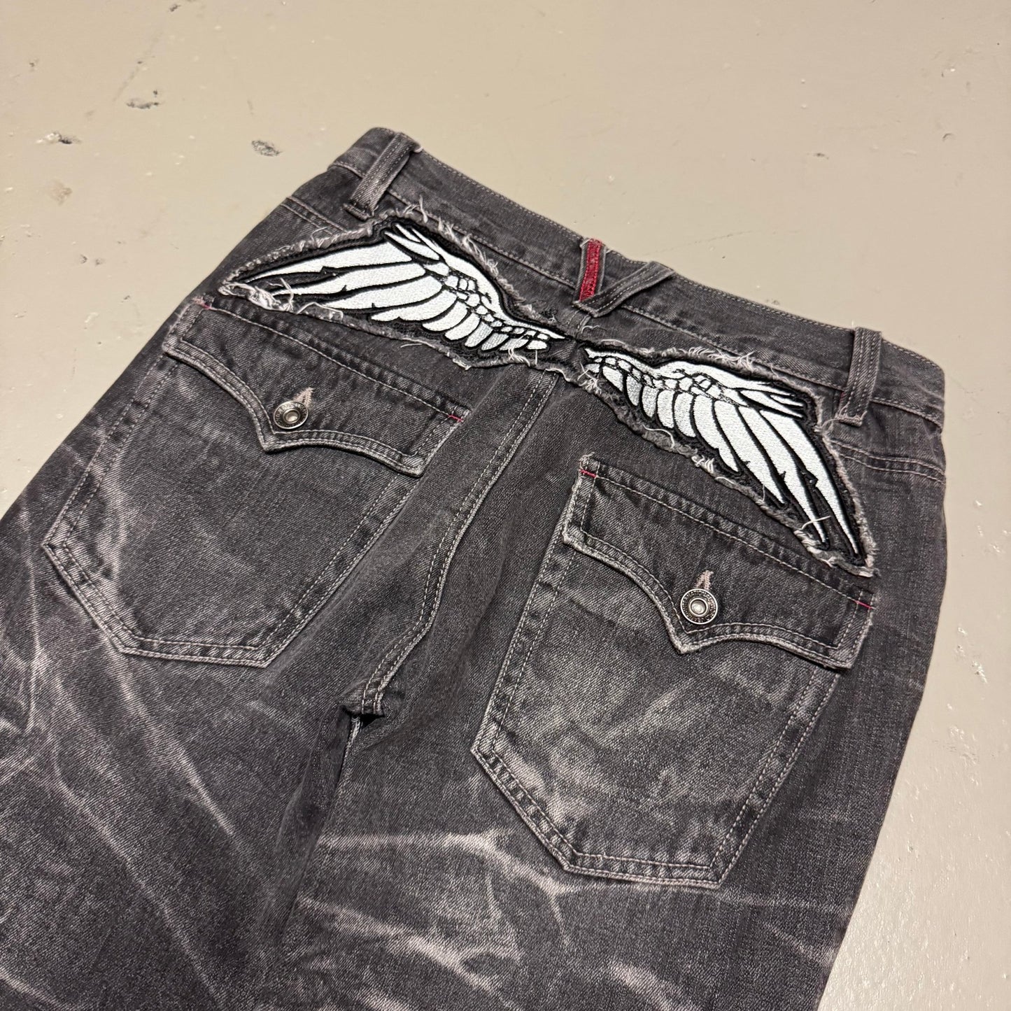 2000‘s Nylaus Baggy Jeans *rare 30x33 - Lennys Vintage