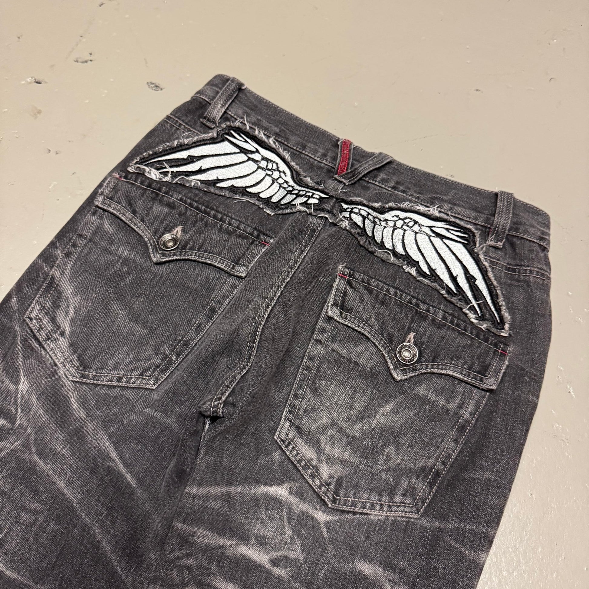 2000‘s Nylaus Baggy Jeans *rare 30x33 - Lennys Vintage