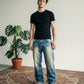 2000's Oniarai Japanese Straight/Baggy Jeans *rare 32x30 (M) - Lennys Vintage