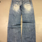 2000's Oniarai Japanese Straight/Baggy Jeans *rare 32x30 (M) - Lennys Vintage