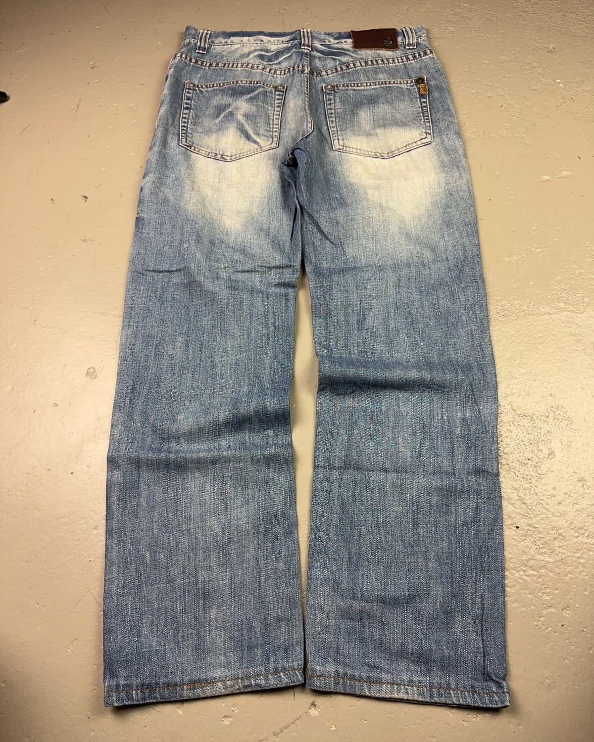 2000's Oniarai Japanese Straight/Baggy Jeans *rare 32x30 (M) - Lennys Vintage