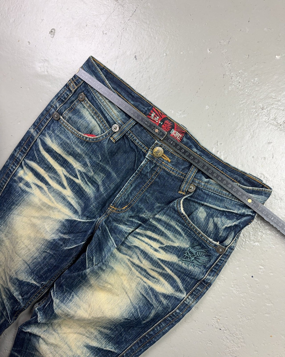2000's Oniarari Japanese Straight Jeans *rare 31x30 (M) - Lennys Vintage