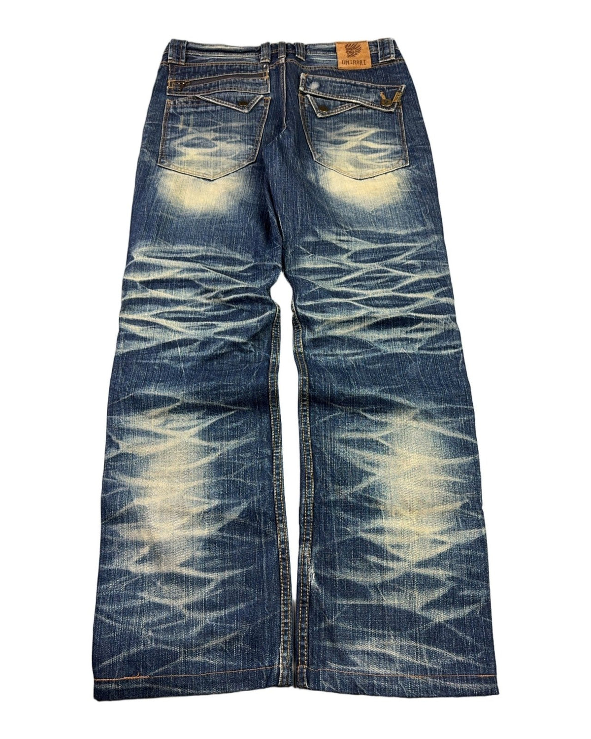 2000's Oniarari Japanese Straight Jeans *rare 31x30 (M) - Lennys Vintage