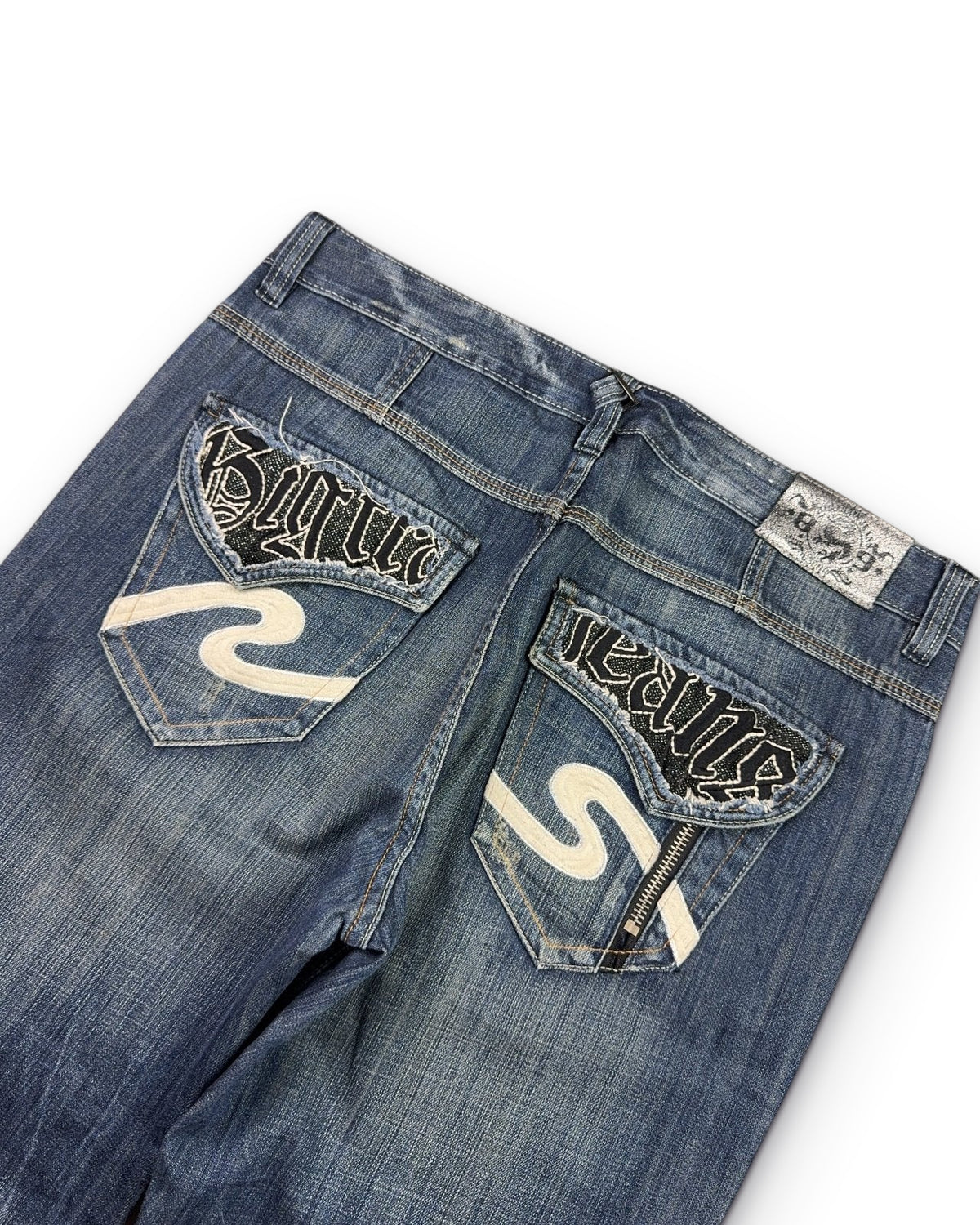 2000's Osaka Big Train Japanese Baggy Jeans *very rare 37x34 (XL) - Lennys Vintage