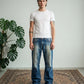 2000's Osaka Big Train Japanese Straight/Baggy Jeans *rare 34x32 (L) - Lennys Vintage