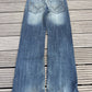 2000's Osaka Big Train Japanese Straight/Baggy Jeans *rare 34x32 (L) - Lennys Vintage