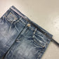 2000's Osaka Big Train Japanese Straight/Baggy Jeans *very rare 36x34 (XL) - Lennys Vintage