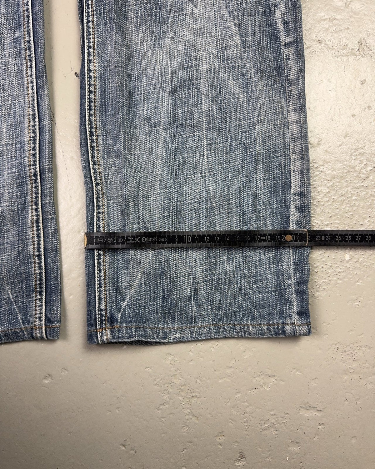 2000's Osaka Big Train Japanese Straight/Baggy Jeans *very rare 36x34 (XL) - Lennys Vintage