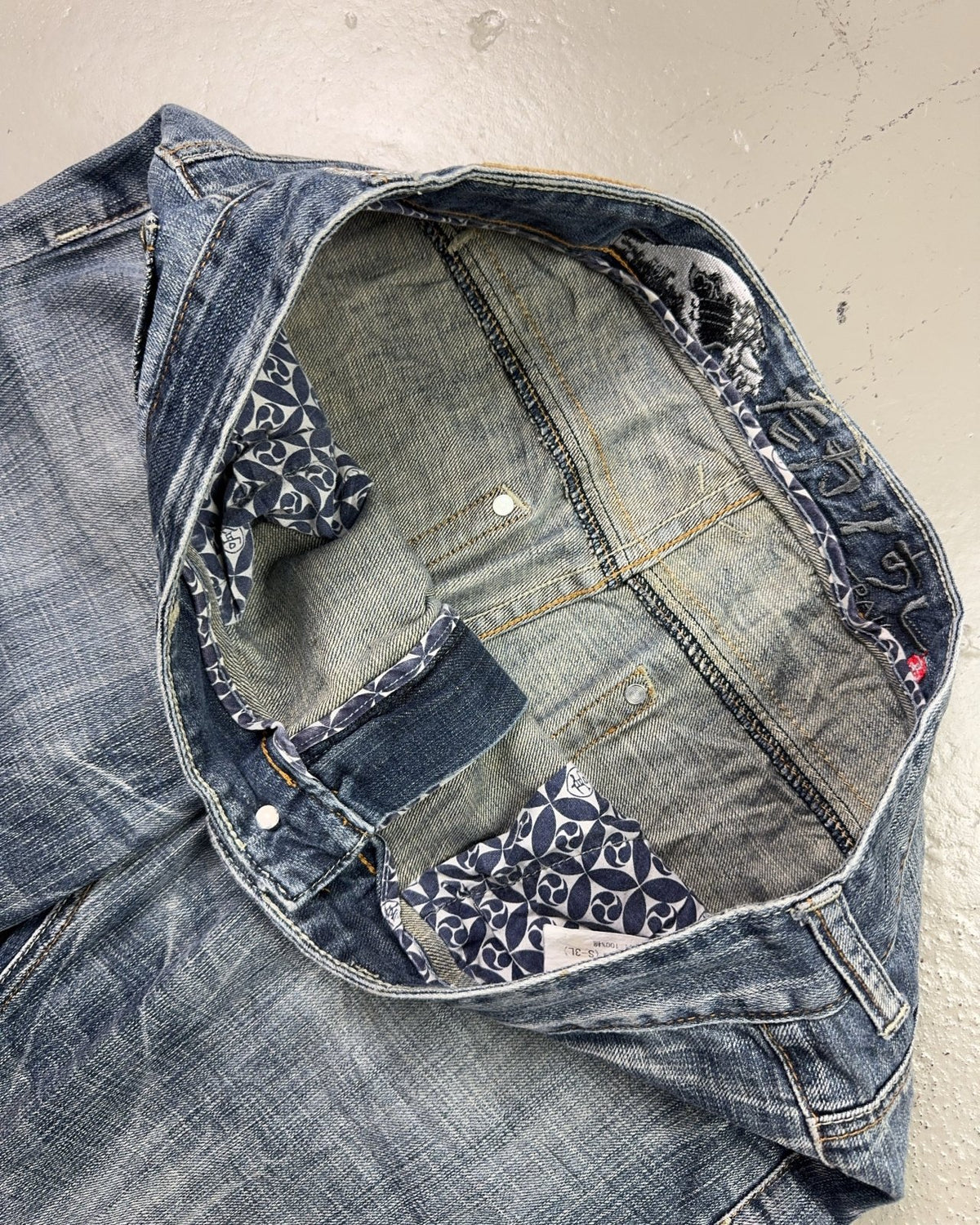 2000's Osaka Big Train Japanese Straight/Baggy Jeans *very rare 36x34 (XL) - Lennys Vintage