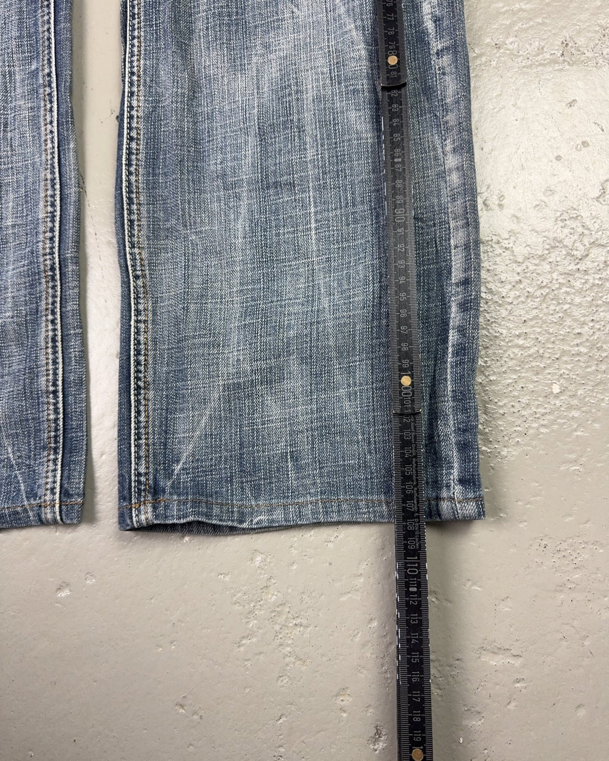 2000's Osaka Big Train Japanese Straight/Baggy Jeans *very rare 36x34 (XL) - Lennys Vintage
