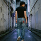 2000's Osaka Big Train Japanese Straight/Baggy Jeans *very rare 36x34 (XL) - Lennys Vintage