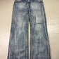 2000's Osaka Big Train Japanese Straight/Baggy Jeans *very rare 36x34 (XL) - Lennys Vintage
