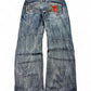 2000's Osaka Big Train Japanese Straight/Baggy Jeans *very rare 36x34 (XL) - Lennys Vintage