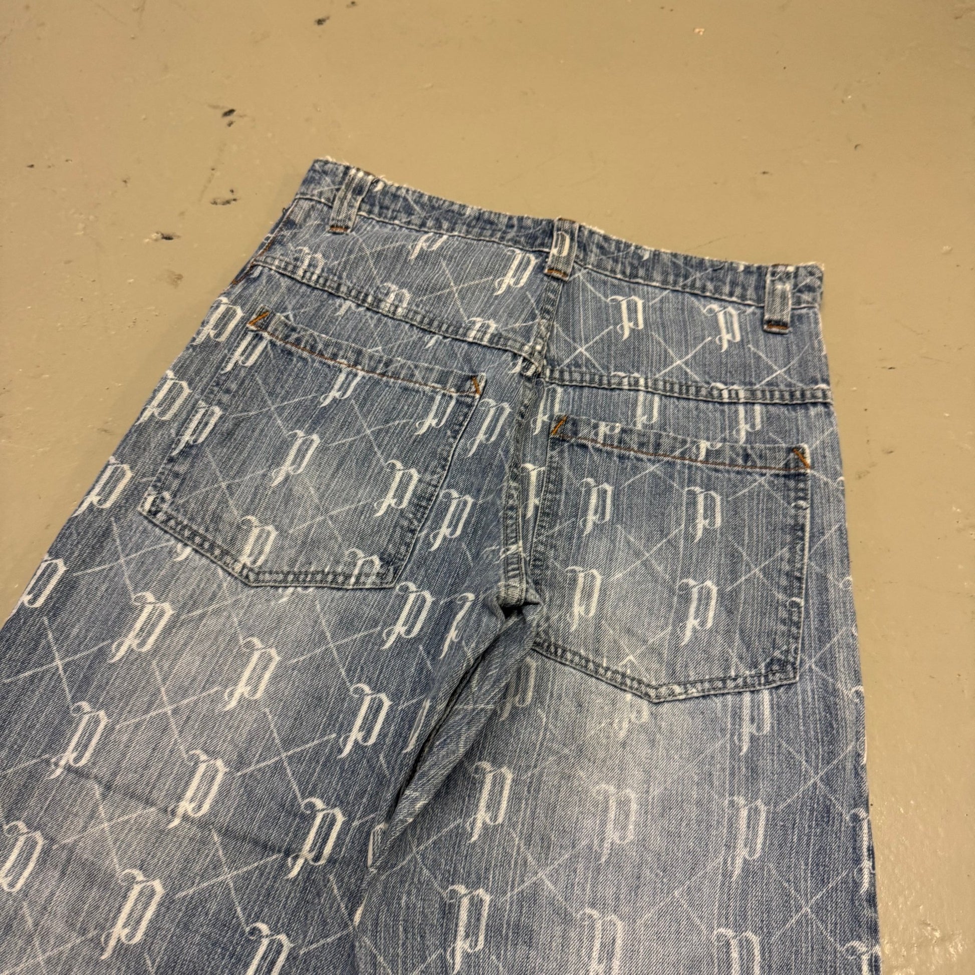 2000‘s Paco Hip Hop Baggy Jeans *very rare 30x30 - Lennys Vintage