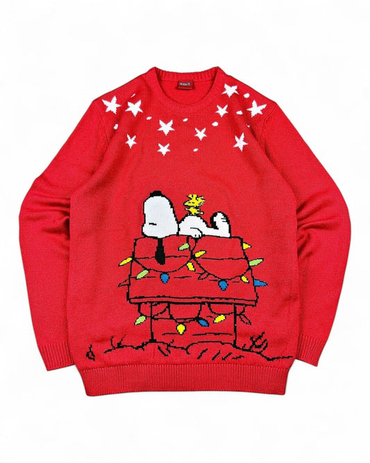 2000's Peanuts Sweater Men's *rare (M) - Lennys Vintage