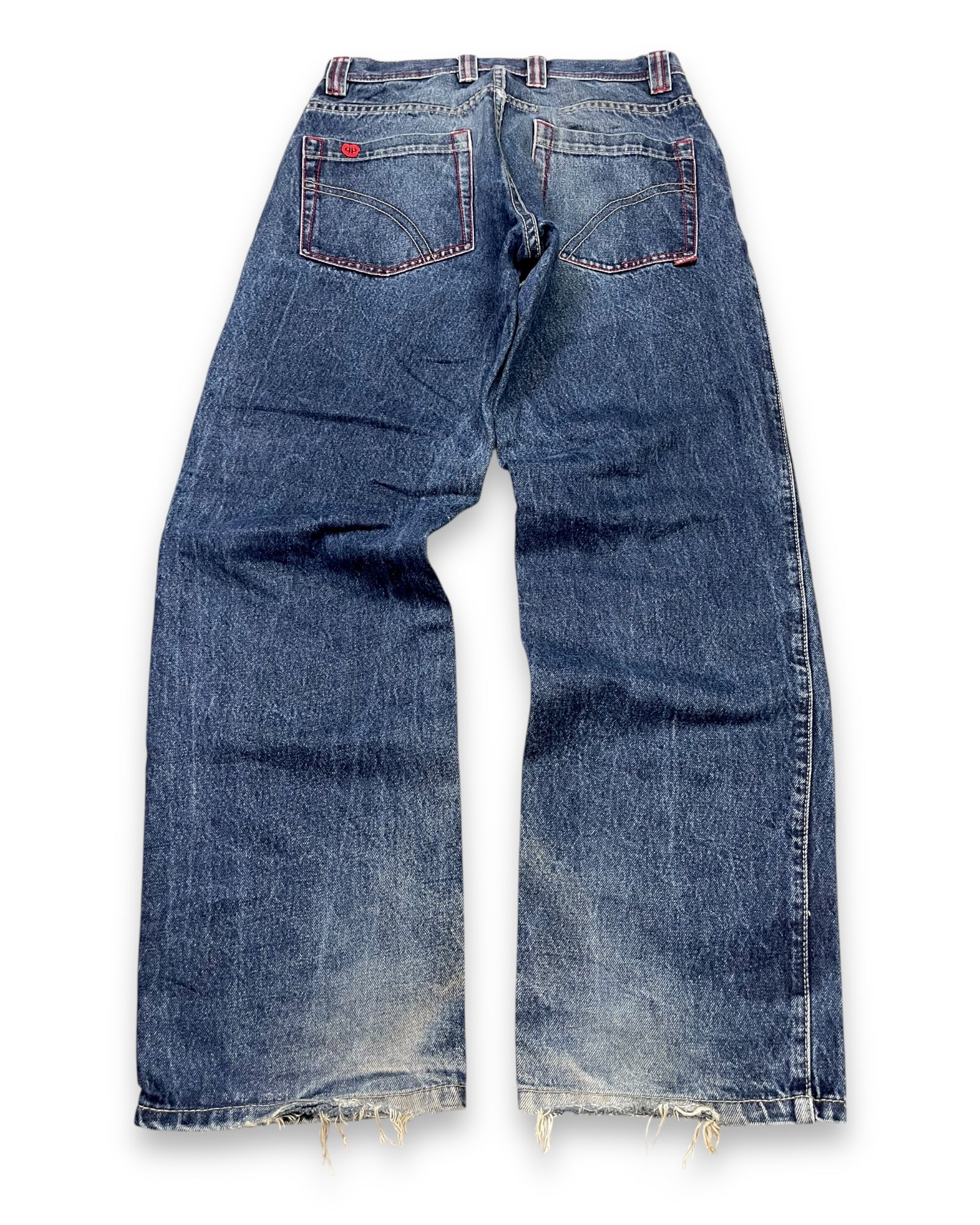 2000‘s Pelle Pelle Hip Hop Baggy Jeans Heavy Denim *rare 29x30 - Lennys Vintage