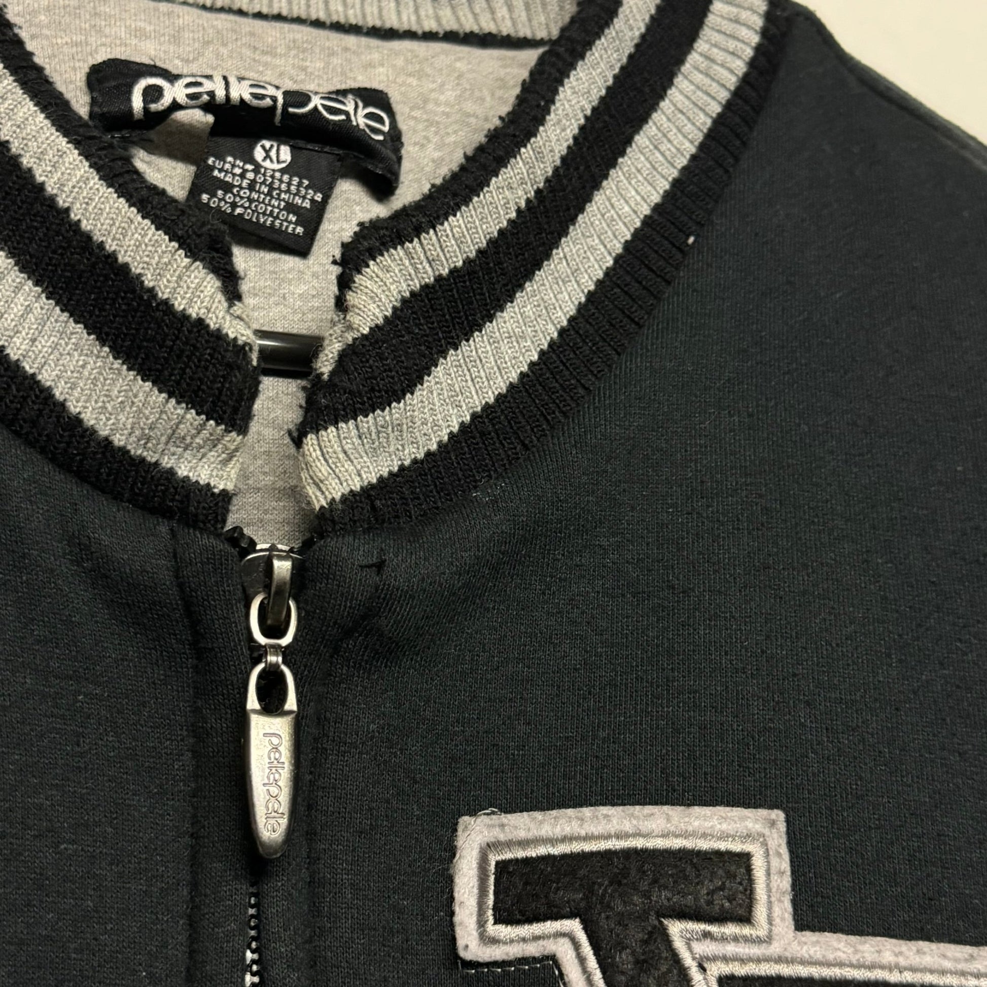 2000‘s Pelle Pelle Hip Hop Varsity Jacket *very rare (XL) - Lennys Vintage