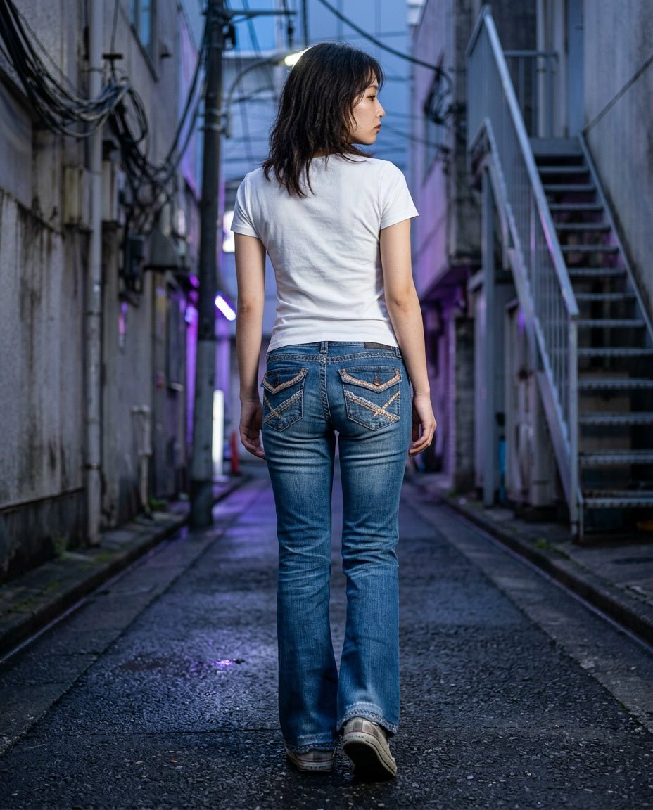 2000's Petrol Bootcut/Flared Jeans Women's * 30x30 (M) - Lennys Vintage