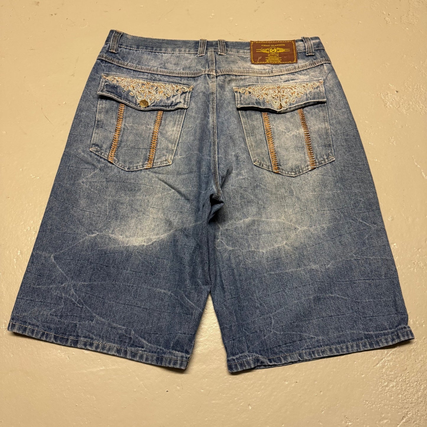 2000‘s Phat Farm Hip Hop Shorts/Jorts *rare (W38) - Lennys Vintage