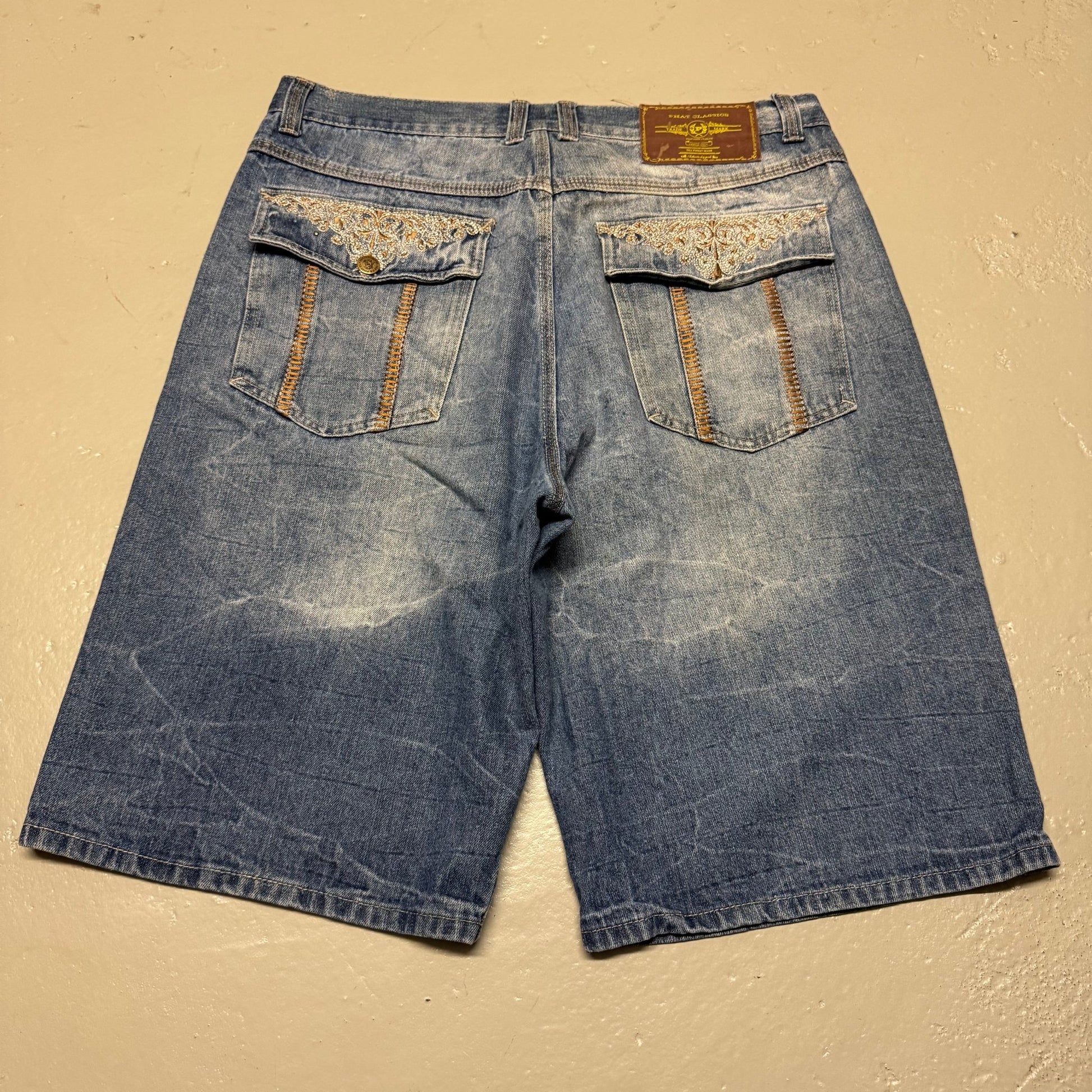 2000‘s Phat Farm Hip Hop Shorts/Jorts *rare (W38) - Lennys Vintage