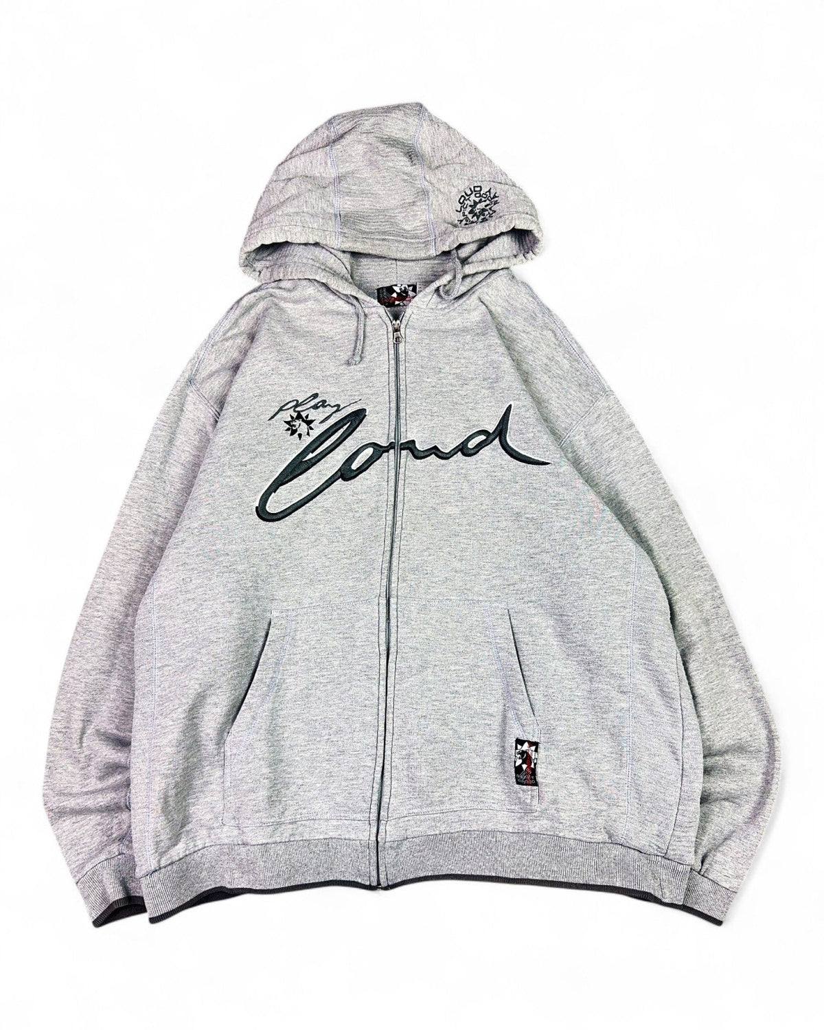 2000's Play Hard Hip Hop Zip Hoodie * (XL) - Lennys Vintage