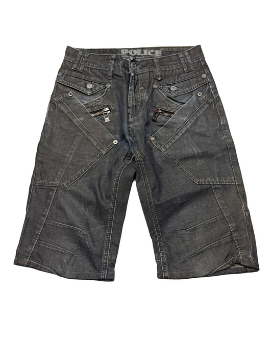 2000‘s Police Shorts (W28) - Lennys Vintage