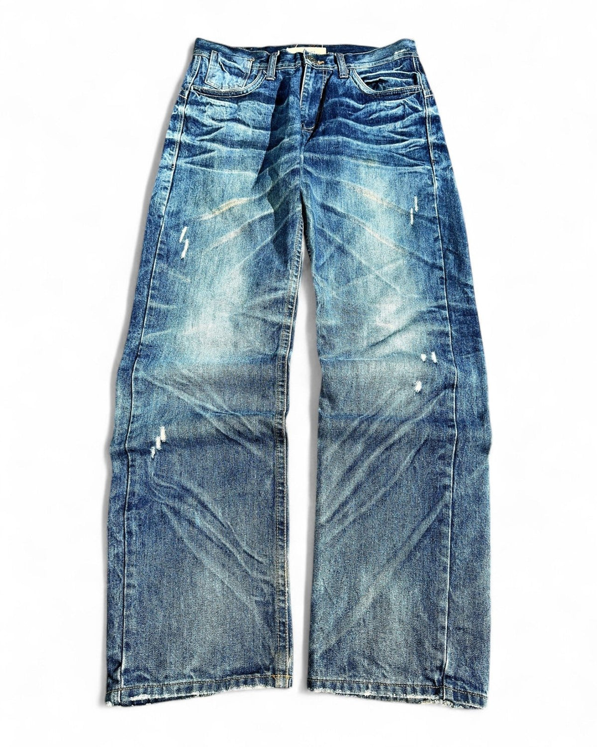 2000's Poloham Jeans Straight/Baggy Jeans *very rare 34x34 (L) - Lennys Vintage