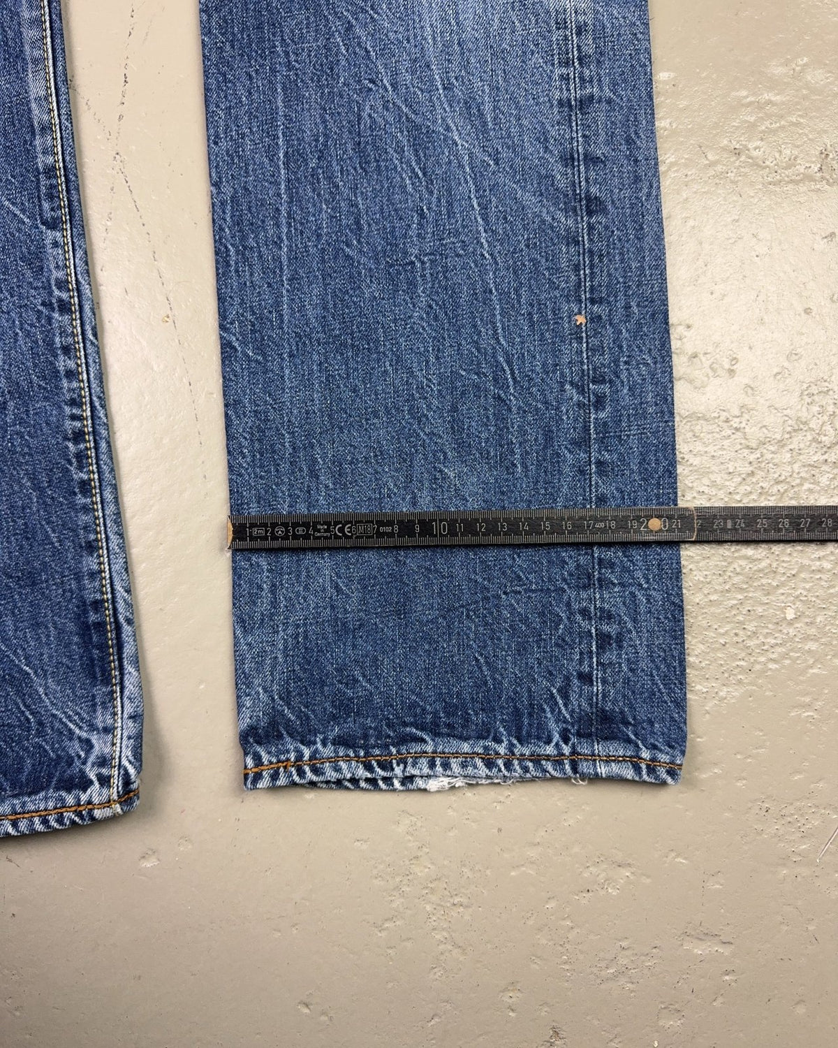 2000's PRPS *made in Japan Japanese Archive Straight/Baggy Jeans *very rare 34x34 (L) - Lennys Vintage