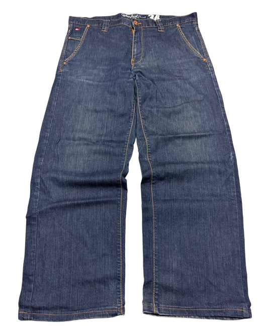 2000‘s Quiksilver Baggy Jeans *rare 36x30 - Lennys Vintage