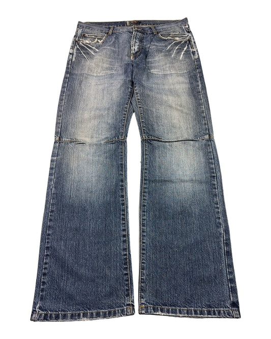 2000's Rag & Bone Baggy/Bootcut Jeans *rare 34x34 (L) - Lennys Vintage