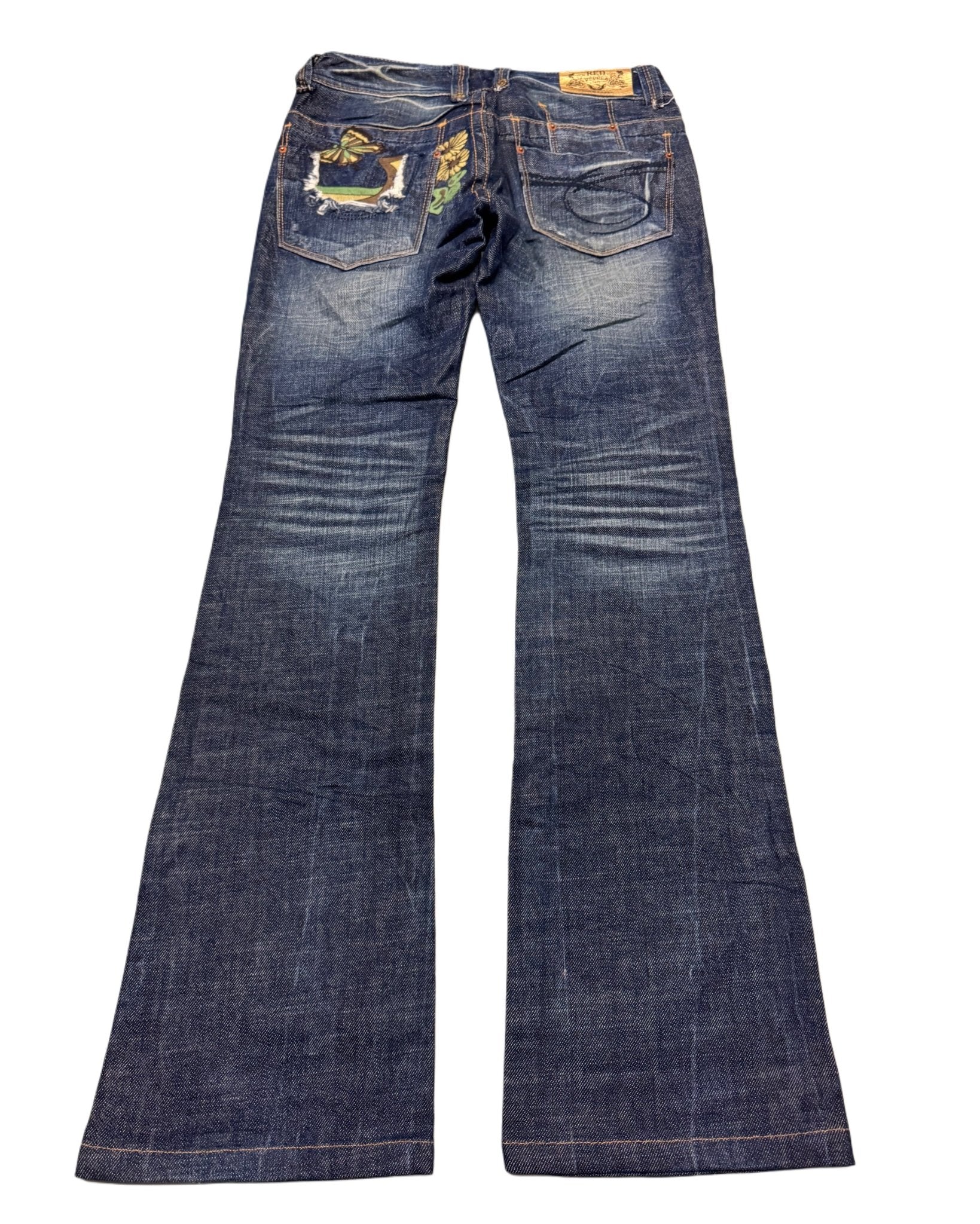 2000‘s Red Pepper Japanese Low Waist Flared Jeans Women‘s *rare (Size 24) - Lennys Vintage