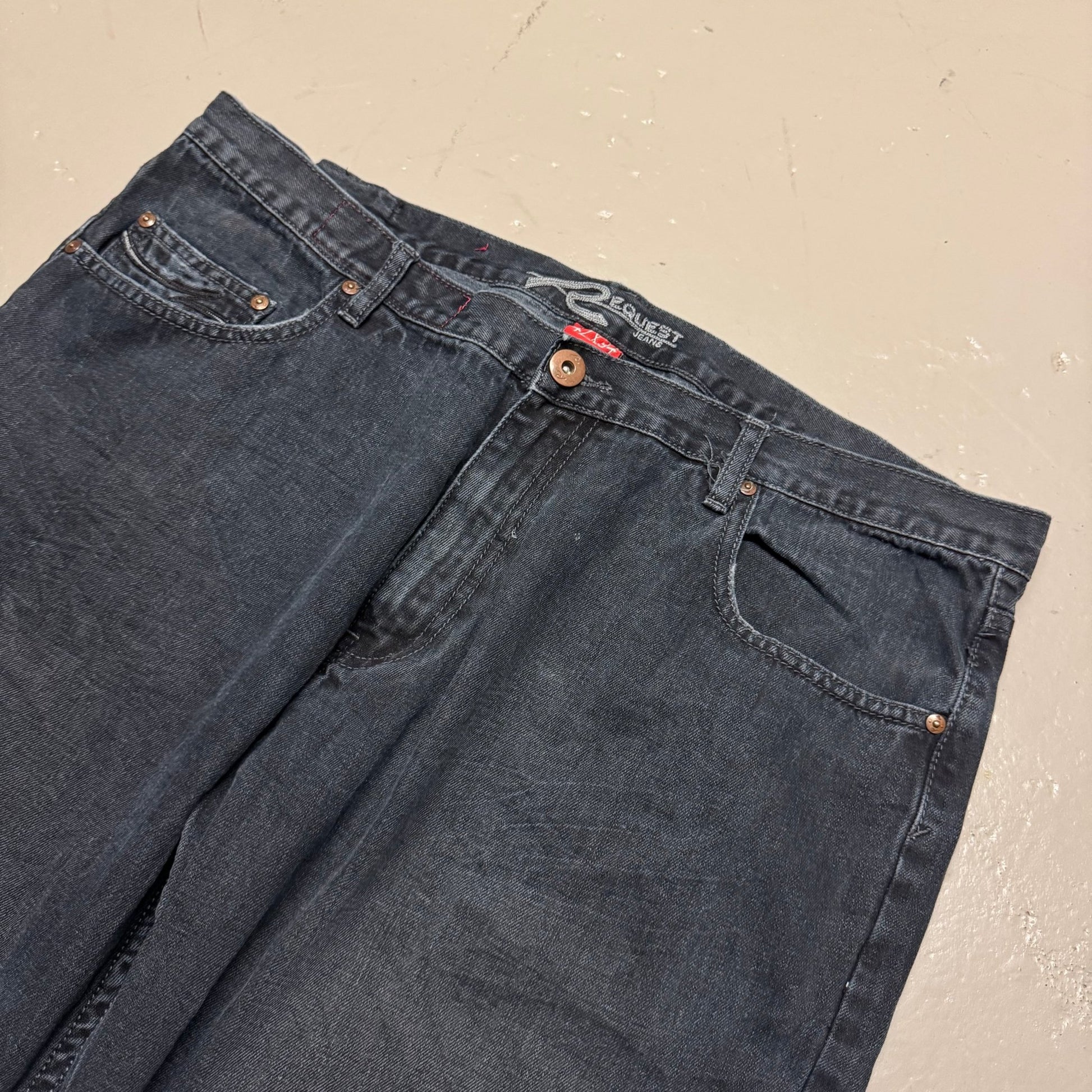 2000‘s Request Baggy Jeans *rare 42x34 - Lennys Vintage