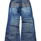 2000's Revolve Jeans Hip Hop Baggy/Bootcut Jeans *rare 34x32 (L) - Lennys Vintage