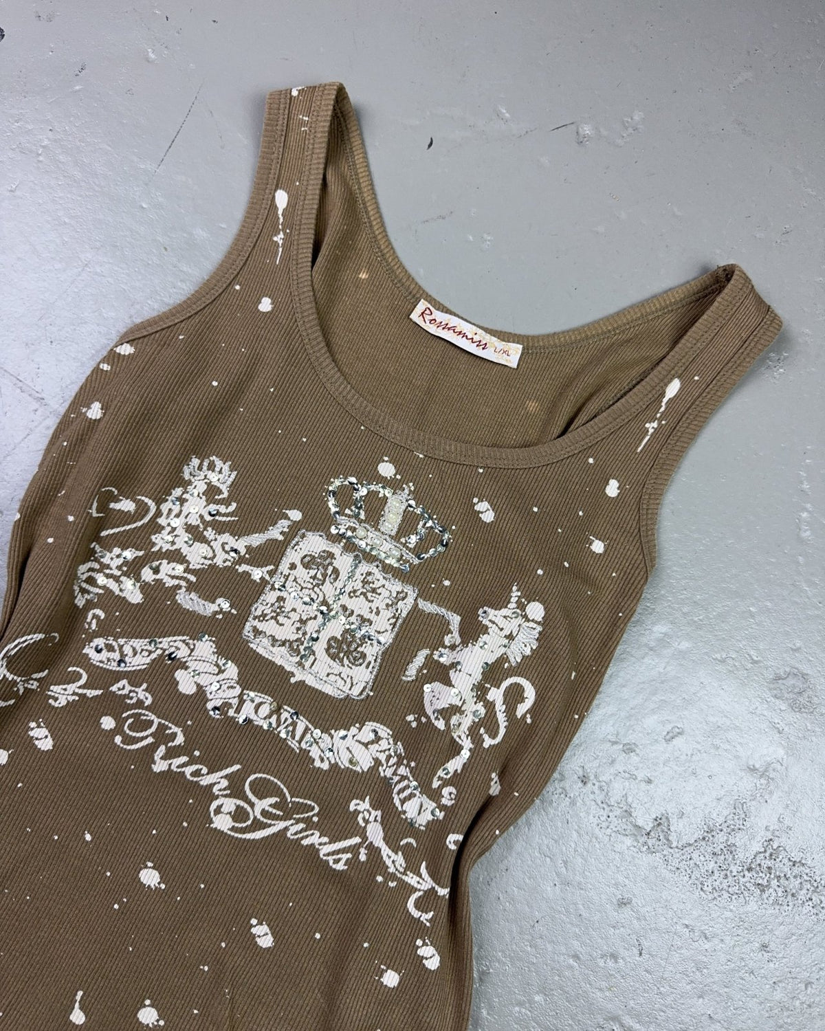 2000's Rich Girls Shirt Women's * (L) - Lennys Vintage