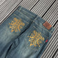 2000's Rifle Jeans Straight/Baggy Jeans *rare 34x32 (L) - Lennys Vintage
