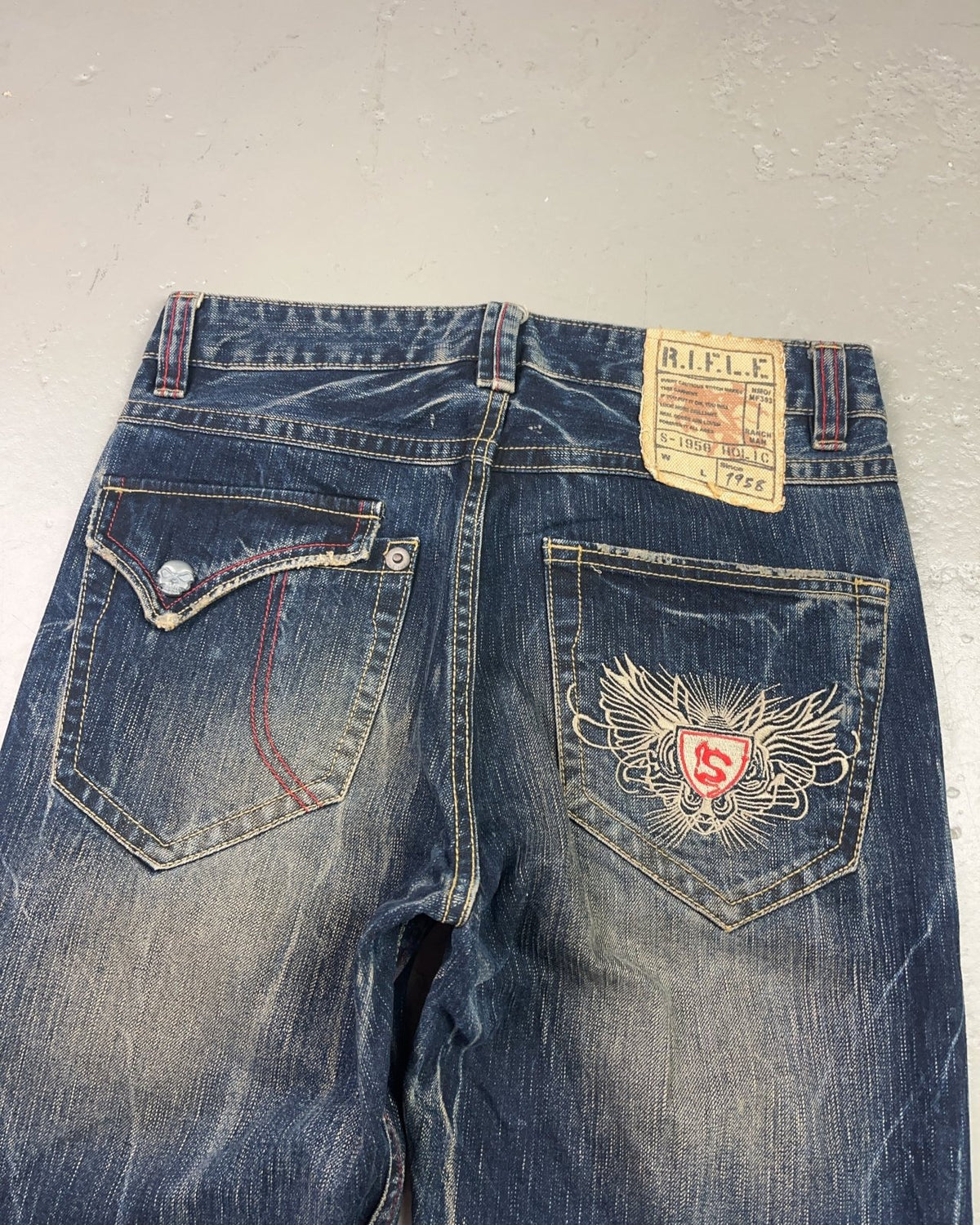 2000's Rifle Straight/Baggy Jeans * 30x30 (M) - Lennys Vintage