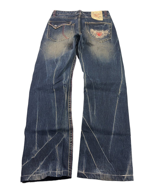 2000's Rifle Straight/Baggy Jeans * 30x30 (M) - Lennys Vintage