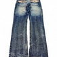 2000's Rna Inc. Japanese Archive Straight/Bootcut Jeans *very rare 33x32 (M) - Lennys Vintage