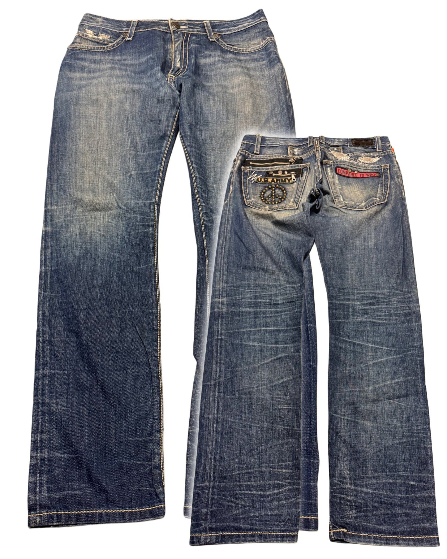 2000‘s Robin‘s Jeans Vintage/Y2K *rare 31x30 - Lennys Vintage