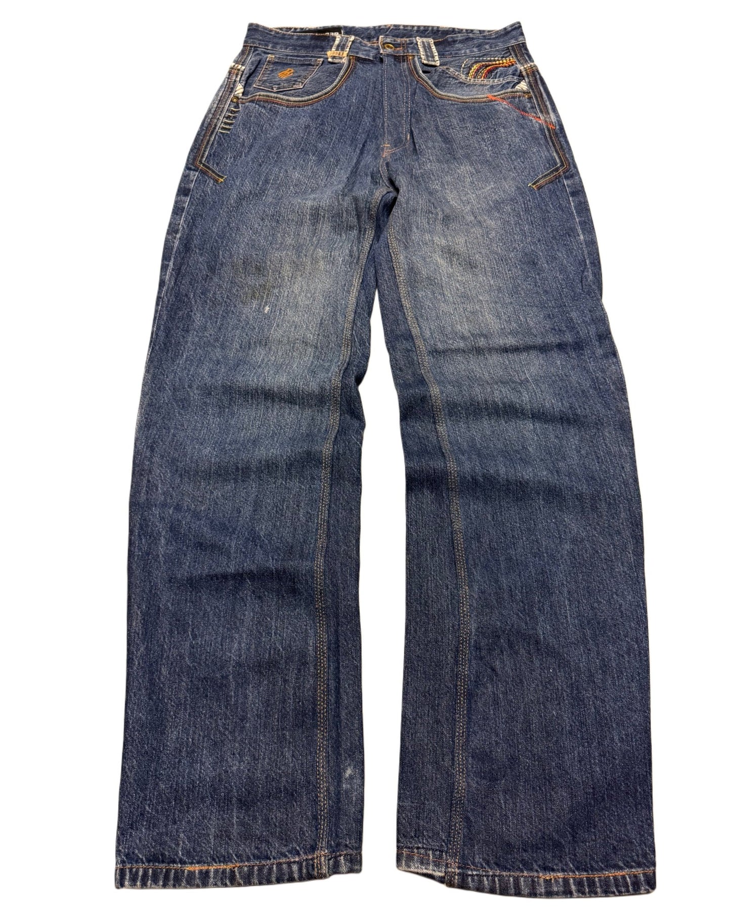 2000‘s Rocawear Hip Hop Baggy Jeans Vintage/Y2K *rare 32x34 - Lennys Vintage