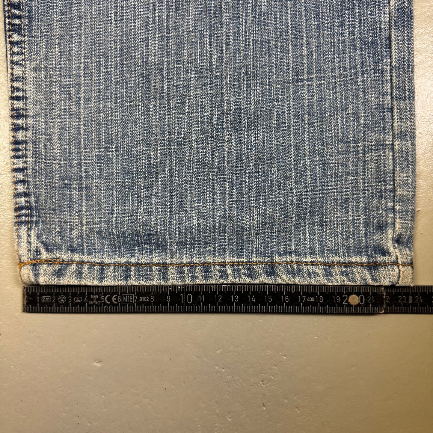 2000‘s Royal Blue Hip Hop Baggy Jeans *rare 38x34 - Lennys Vintage