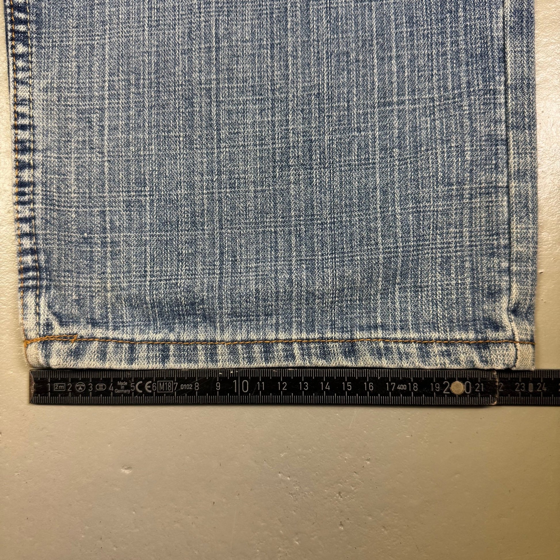 2000‘s Royal Blue Hip Hop Baggy Jeans *rare 38x34 - Lennys Vintage