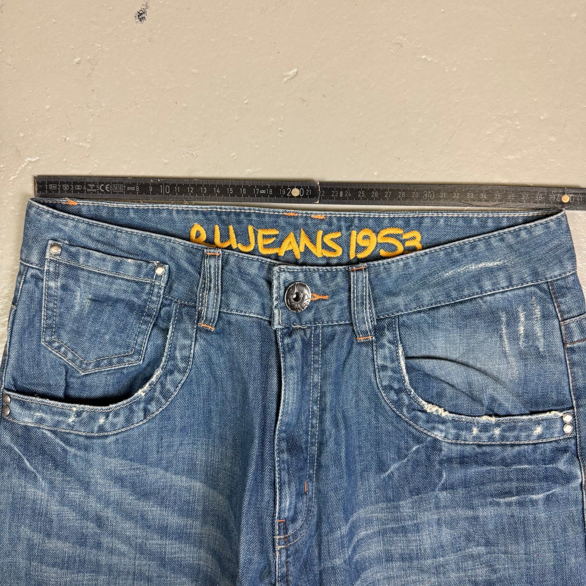 2000‘s Ru Jeans Hip Hop Baggy *rare 30x32 - Lennys Vintage