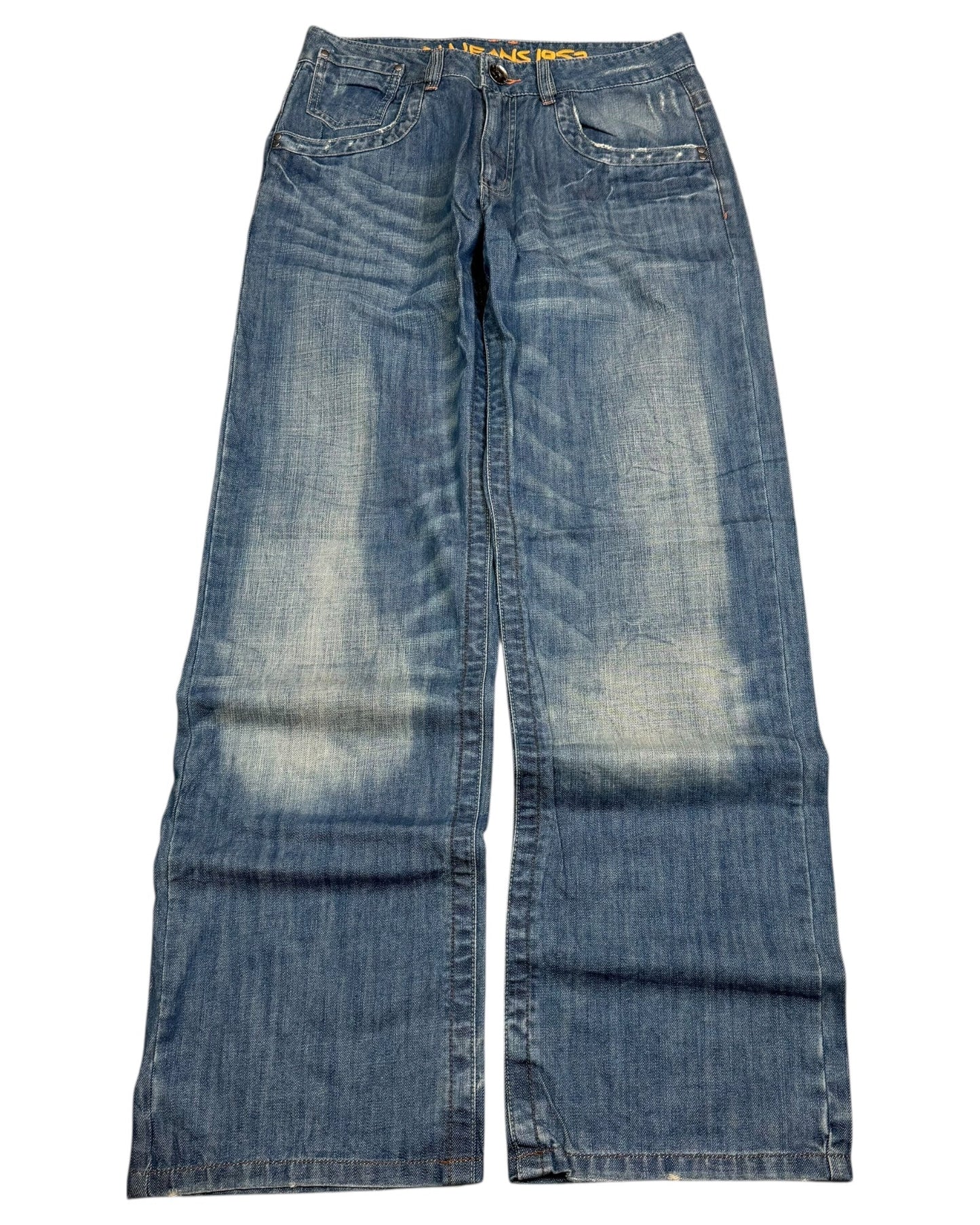 2000‘s Ru Jeans Hip Hop Baggy *rare 30x32 - Lennys Vintage