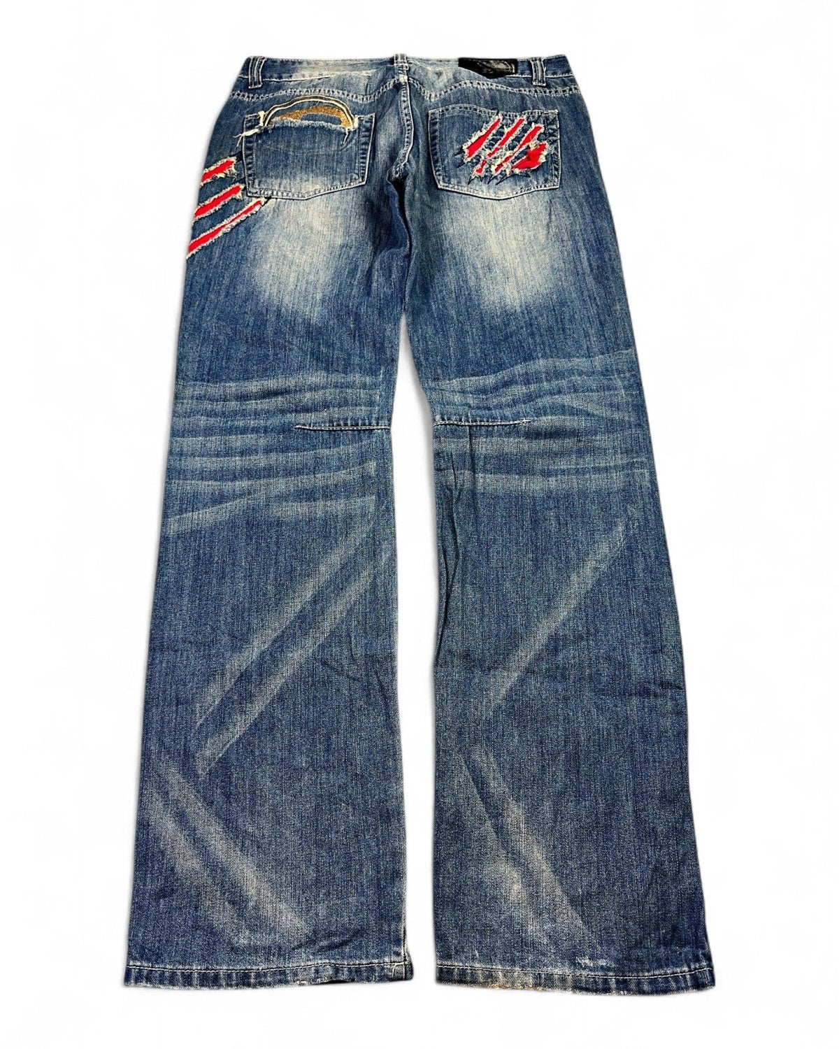2000's Sbinway Straight/Baggy Jeans *rare 33x32 (M) - Lennys Vintage